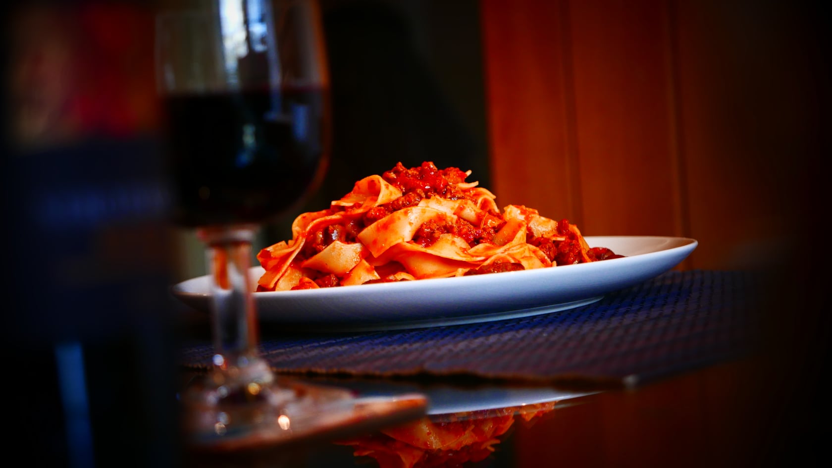 Pappardelle with Ragu di Cerva